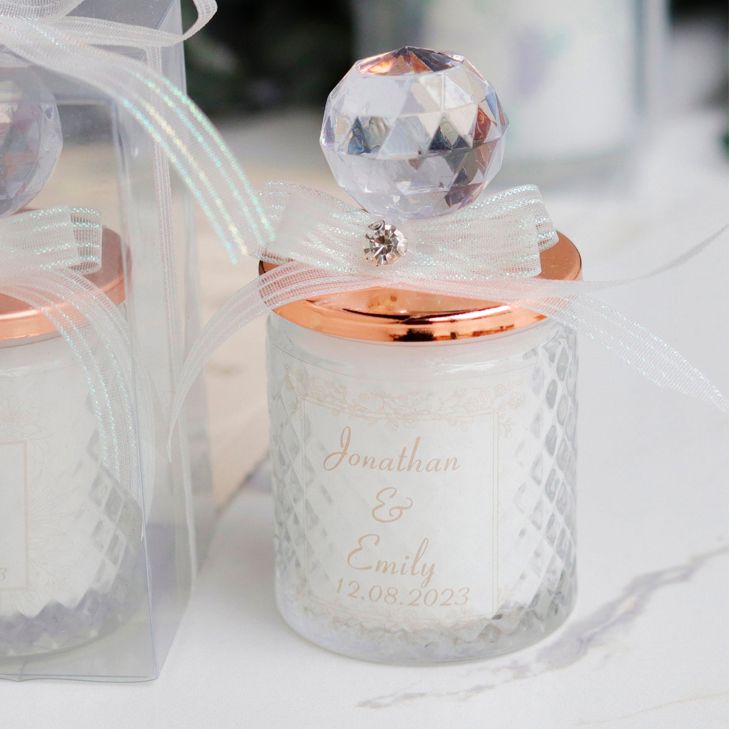 Bulk Candle Favors for Weddings, Luxury Custom Favors for Guests, Elegant Candle Favors, Perfect Thank You Gift