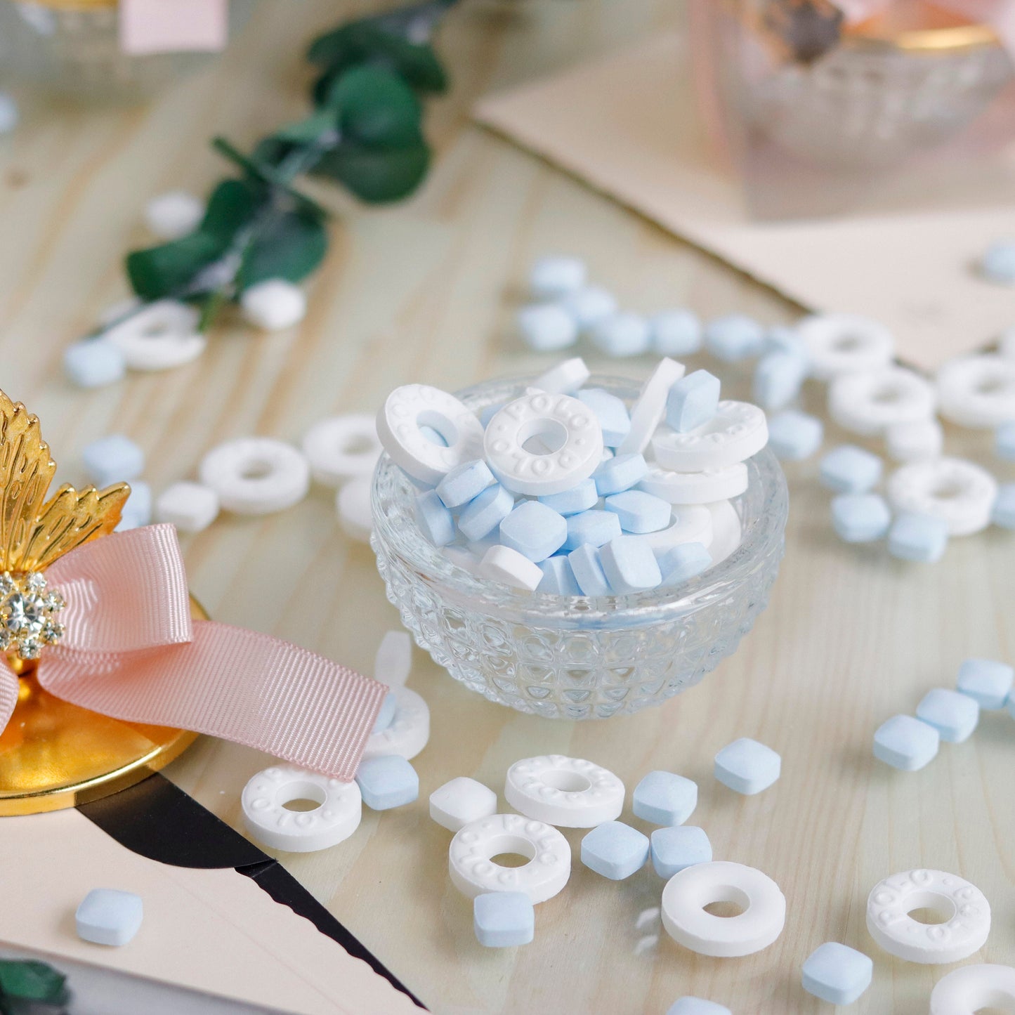 Bridal Shower Candy Favors | Baby Shower Favors | Floral-Lid Wedding Favor Jars | Elegant Candy Dishes | Personalized Favors | Unique Favor