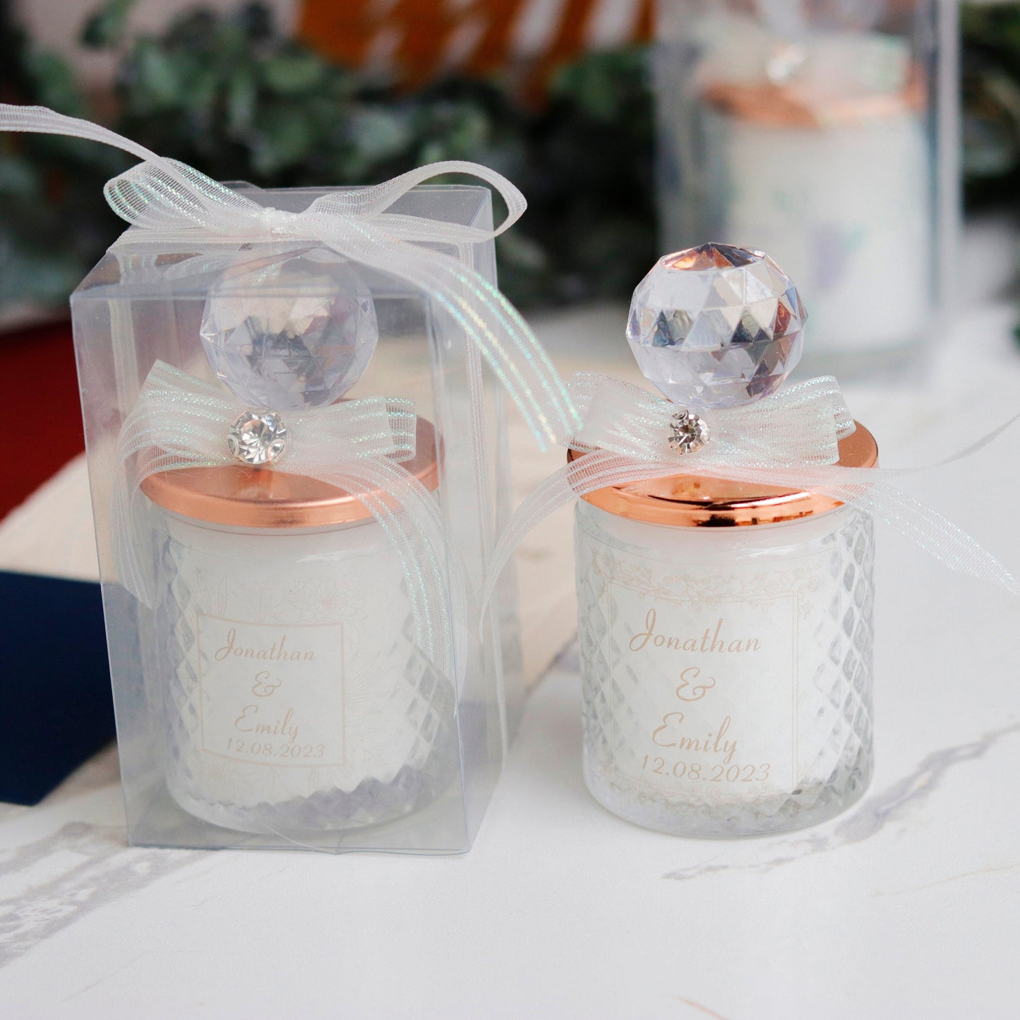 Bulk Candle Favors for Weddings, Luxury Custom Favors for Guests, Elegant Candle Favors, Perfect Thank You Gift